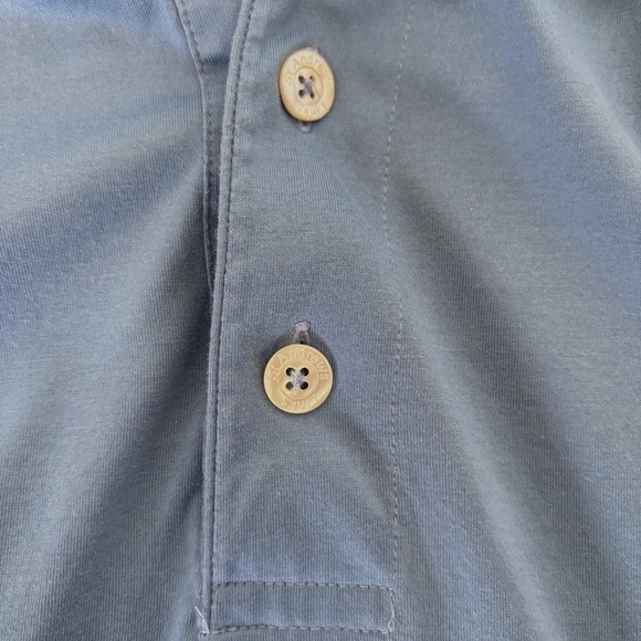 St. Andrews Links Collection Men's Golf Polo‎ Large Italy Marbas Business Casual - Picture 9 of 13